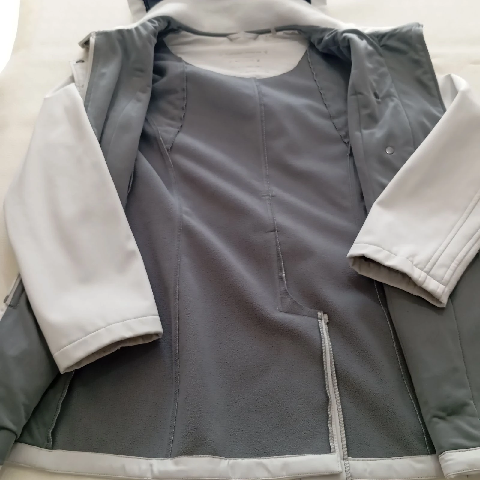 Trench impermeable / Chaqueta mujer Calvin Klein color blanco roto talla M – photo 11
